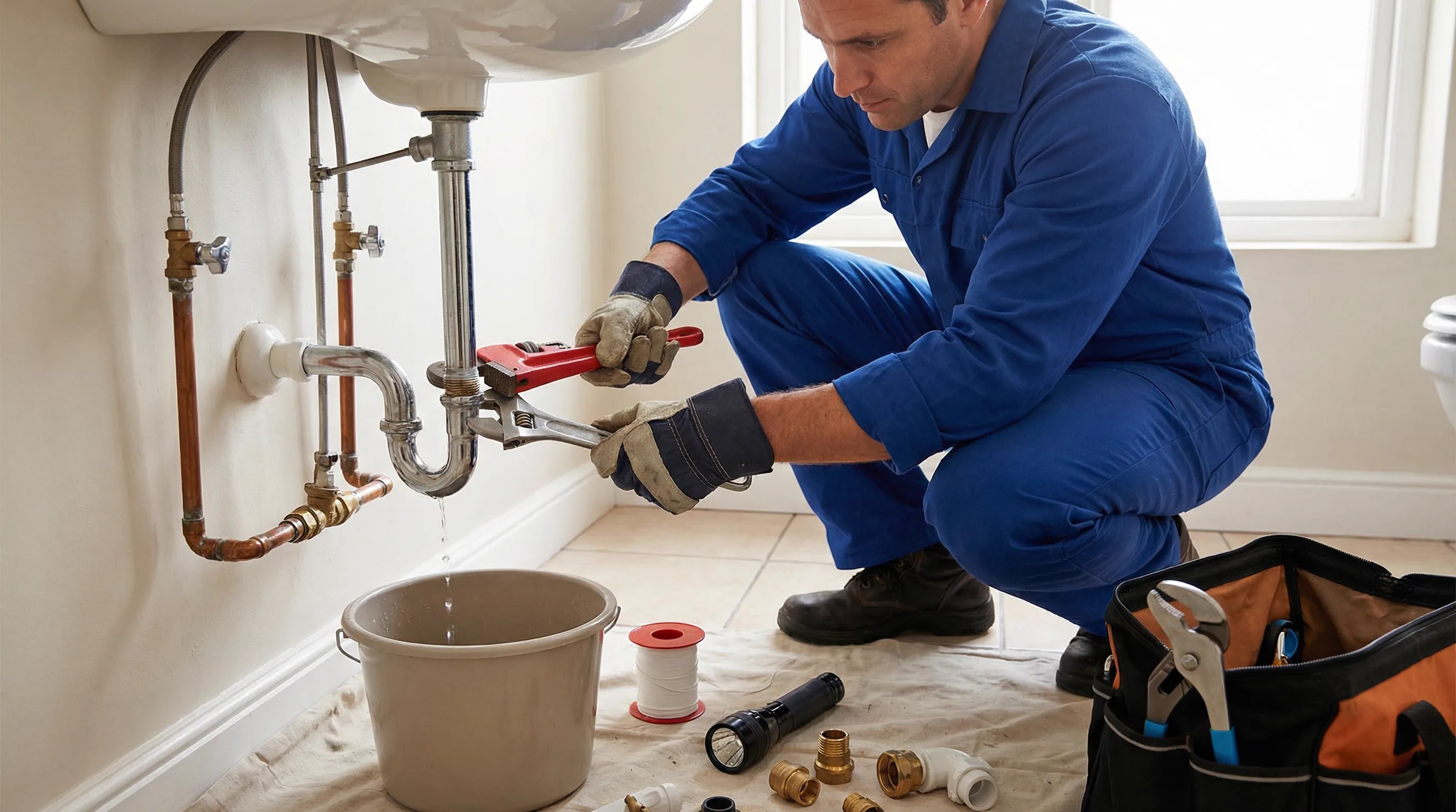 Reparos hidráulicos e detecção de vazamento em Brasília-DF